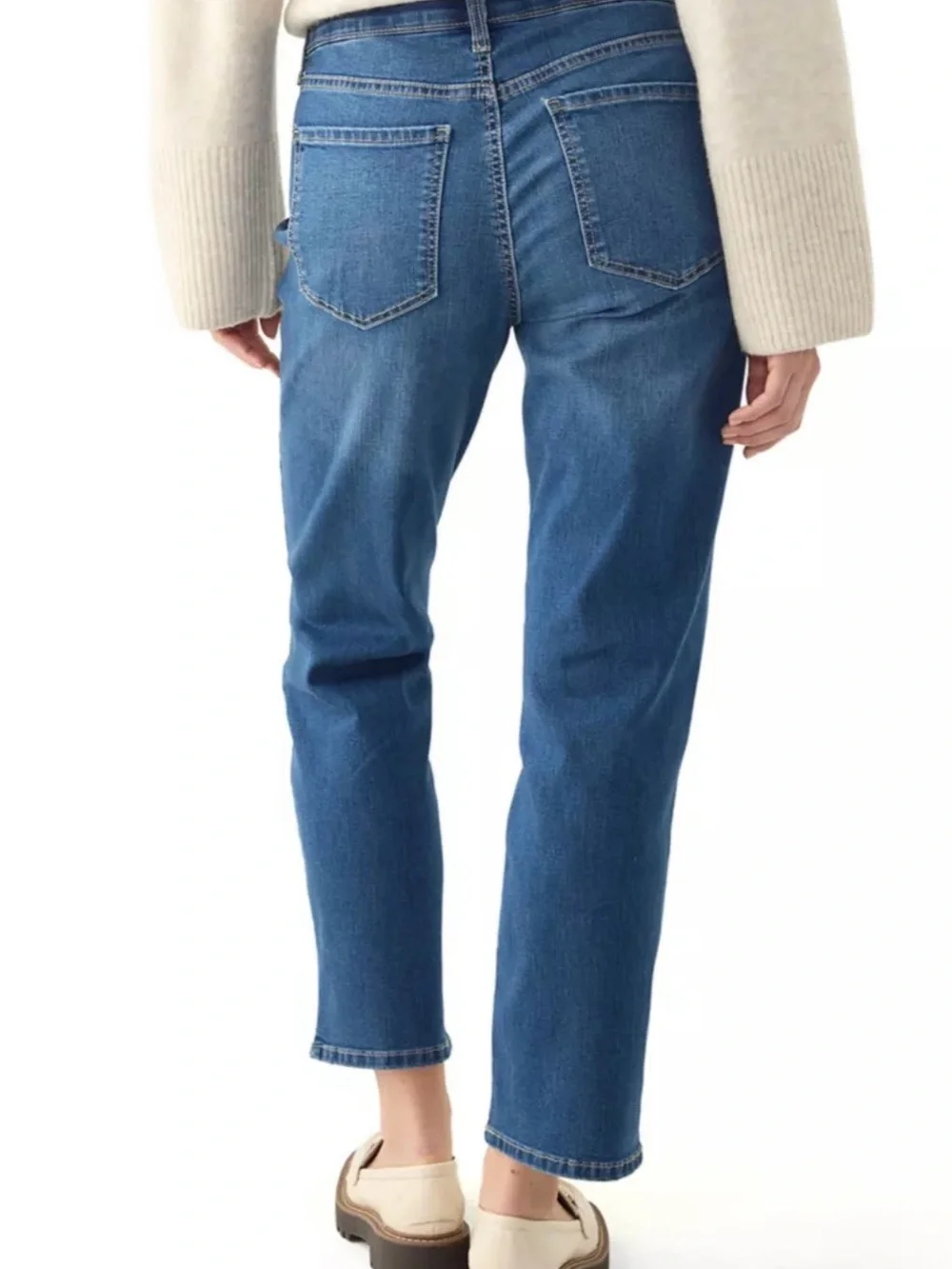 Wonderly Petite Mid-rise Straight Jeans